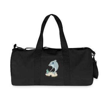 Dolphin Golf Golf Clubs - Sac de sport en toile recyclée Stanley/Stella - noir - Devant