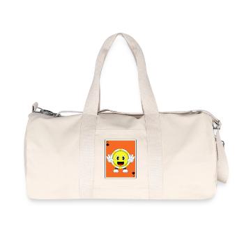 Poker Poker Jetons Cartes de poker - Sac de sport en toile recyclée Stanley/Stella - blanc naturel - Devant
