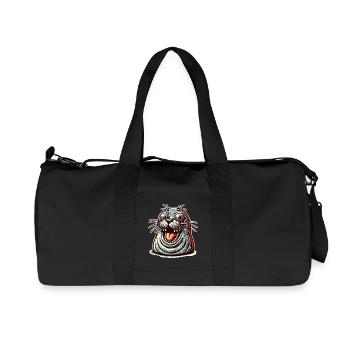 Seal seal - Recycled Canvas Sports Bag by Stanley/Stella - black - Front