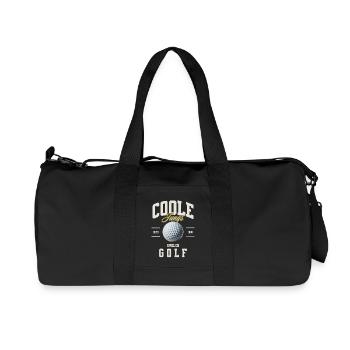 Golf - Recycelte Canvas-Sporttasche von Stanley/Stella - Schwarz - Vorne