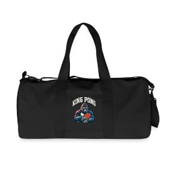 Table tennis King Pong - Recycled Canvas Sports Bag by Stanley/Stella - black - Front
