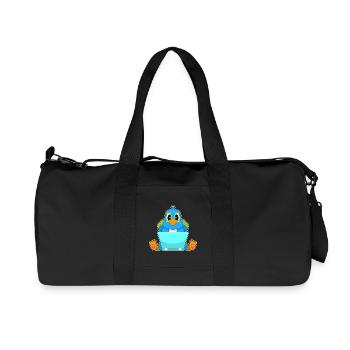 Ordinateur portable Parrot - Sac de sport en toile recyclée Stanley/Stella - noir - Devant