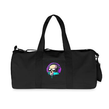Rave Raver Musique techno Techno basse Table de mixage - Sac de sport en toile recyclée Stanley/Stella - noir - Devant