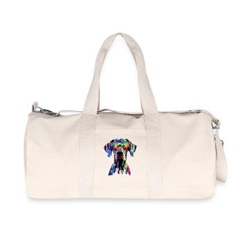 Great Dane Hatz Male Saupacker Great Dane - Recycled Canvas Sports Bag by Stanley/Stella - natural - Front