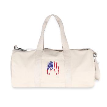 Orang Utan - Recycelte Canvas-Sporttasche von Stanley/Stella - Naturweiß - Vorne