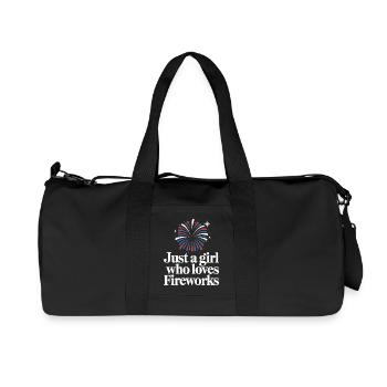 Pyrotechnics Fireworks Pyrotechnics - Recycled Canvas Sports Bag by Stanley/Stella - black - Front