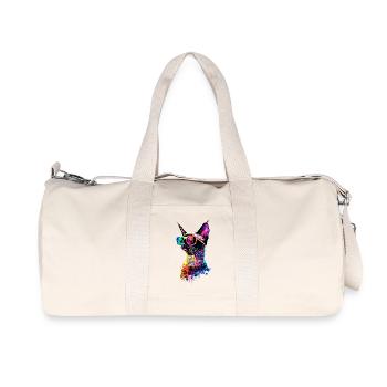 Siamkatze Siam Katze Siamese Cat Siamesen Katzen - Recycelte Canvas-Sporttasche von Stanley/Stella - Naturweiß - Vorne