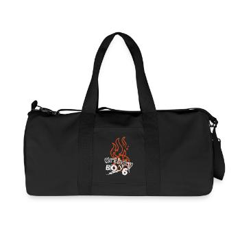 Basketball 6th Birthday Basketball Player - Recycled Canvas Sports Bag by Stanley/Stella - black - Front