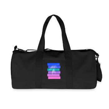 Bear - Recycled Canvas Sports Bag by Stanley/Stella - black - Front