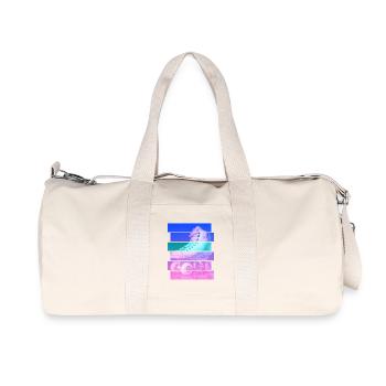 Roller-skate - Recycled Canvas Sports Bag by Stanley/Stella - natural - Front