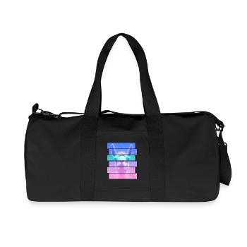 Alpaca - Recycled Canvas Sports Bag by Stanley/Stella - black - Front