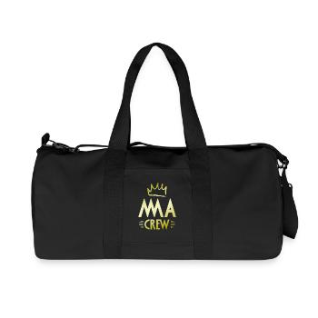 Mma Crew - Recycled Canvas Sports Bag by Stanley/Stella - black - Front