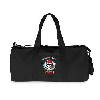 Carnaval Pirate Kölsch Cologne Cologne Alaaf Costume - Sac de sport en toile recyclée Stanley/Stella - noir - Devant