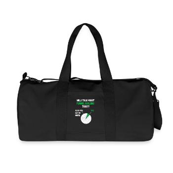 Entonnoirs de vente Marketing d’affiliation sur Internet Funny Q - Sac de sport en toile recyclée Stanley/Stella - noir - Devant