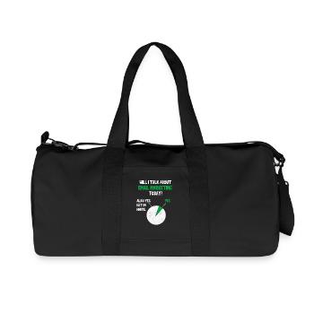 Email Internet marketing Will talk about Funny Quo - Sac de sport en toile recyclée Stanley/Stella - noir - Devant