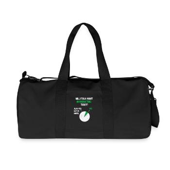 Le marketing d’affiliation sur Internet parle de Funny Quot - Sac de sport en toile recyclée Stanley/Stella - noir - Devant