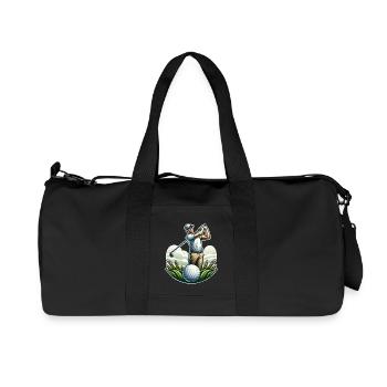 Gulf - Recycled Canvas Sports Bag by Stanley/Stella - black - Front