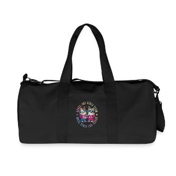 Après-ski Filles Team Licorne - Sac de sport en toile recyclée Stanley/Stella - noir - Devant