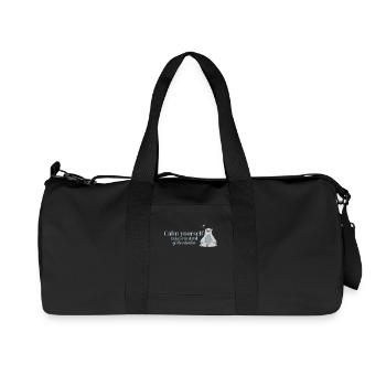 Motivationsbär Ours motivant - Sac de sport en toile recyclée Stanley/Stella - noir - Devant
