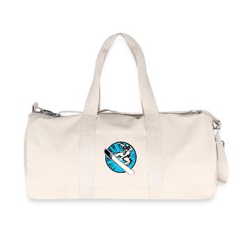 Snowboard Snowboard Vacances snowboard Snowboarders - Sac de sport en toile recyclée Stanley/Stella - blanc naturel - Devant