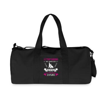 Altenpflege Pfleger Pflegepersonal Pflegekraft - Recycelte Canvas-Sporttasche von Stanley/Stella - Schwarz - Vorne