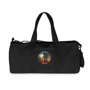 Probing Metal Detector - Recycled Canvas Sports Bag by Stanley/Stella - black - Front