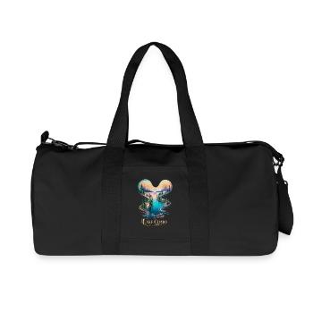 Comer See Ikonische italienische Schönheit Reise - Recycelte Canvas-Sporttasche von Stanley/Stella - Schwarz - Vorne