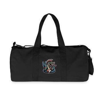 Snake Guitariste de rock and roll - Sac de sport en toile recyclée Stanley/Stella - noir - Devant