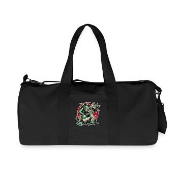Vilain avec un gros marteau - Sac de sport en toile recyclée Stanley/Stella - noir - Devant