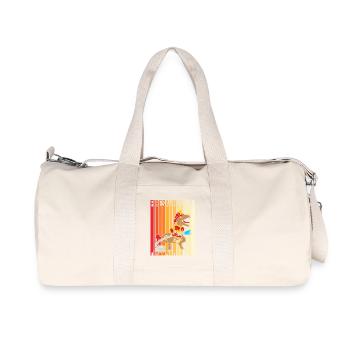 Firefighter Fire Brigade - Recycled Canvas Sports Bag by Stanley/Stella - natural - Front