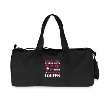 Altenpflege Pfleger Pflegepersonal Pflegekraft - Recycelte Canvas-Sporttasche von Stanley/Stella - Schwarz - Vorne