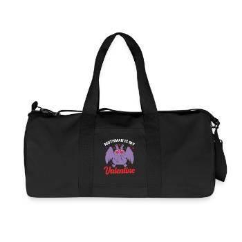 Papillon de nuit - Sac de sport en toile recyclée Stanley/Stella - noir - Devant