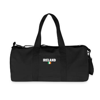 Irlande Irlande Drapeau irlandais Fier Irlandais - Sac de sport en toile recyclée Stanley/Stella - noir - Devant