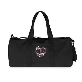 Mama of the fairy One - Recycled Canvas Sports Bag by Stanley/Stella - black - Front