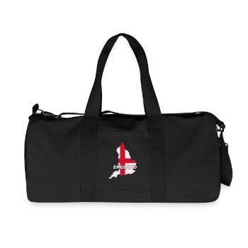 Drapeau de l’Angleterre, fierté britannique - Sac de sport en toile recyclée Stanley/Stella - noir - Devant