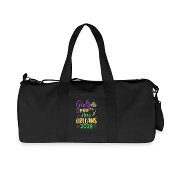 Girls Trip New Orleans 2028 - Recycelte Canvas-Sporttasche von Stanley/Stella - Schwarz - Vorne