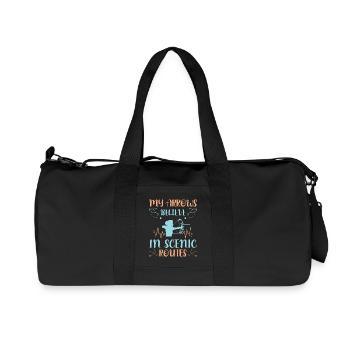 Bogenschießen Bogenschütze - Recycelte Canvas-Sporttasche von Stanley/Stella - Schwarz - Vorne