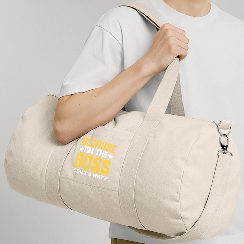 Parce que c’est moi qui commande, c’est pourquoi Sac de sport en toile recyclée Stanley/Stella