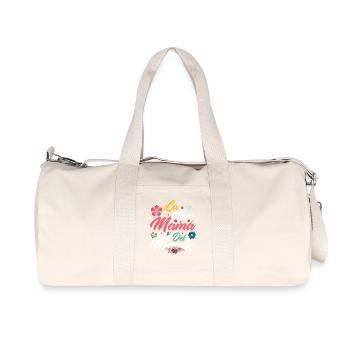Le meilleur cadeau de maman au monde pour la fête des mères - Sac de sport en toile recyclée Stanley/Stella - blanc naturel - Devant