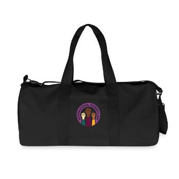 Women's Day, International Women's Day, Happy Women' - Recycled Canvas Sports Bag by Stanley/Stella - black - Front