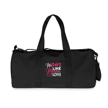Mother's Day No Love Like Mama Love - Recycled Canvas Sports Bag by Stanley/Stella - black - Front