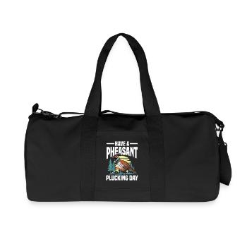 Aventure de chasse à la dinde : Je veux juste chasser la dinde - Sac de sport en toile recyclée Stanley/Stella - noir - Devant