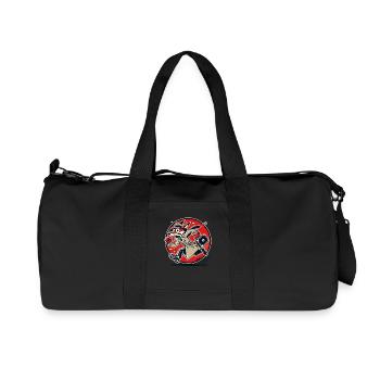 Agent Fox – Espion en mission secrète - Sac de sport en toile recyclée Stanley/Stella - noir - Devant