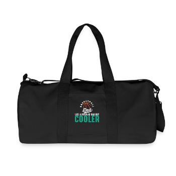 Basketball-Vater Basketball Dad - Recycled Canvas Sports Bag by Stanley/Stella - black - Front