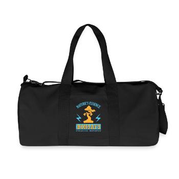 Bonsai Tree - Recycelte Canvas-Sporttasche von Stanley/Stella - Schwarz - Vorne
