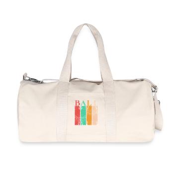 The magic of Bali Indonesia - Recycled Canvas Sports Bag by Stanley/Stella - natural - Front