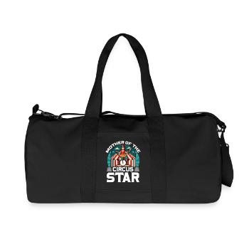 Mère de l’étoile du cirque - Sac de sport en toile recyclée Stanley/Stella - noir - Devant