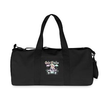 Quad Prinzessin Abenteuer für Frauen - Recycelte Canvas-Sporttasche von Stanley/Stella - Schwarz - Vorne
