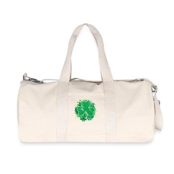 St. Patrick's Day Klee Irland St. Patrick's Day - Recycelte Canvas-Sporttasche von Stanley/Stella - Naturweiß - Vorne