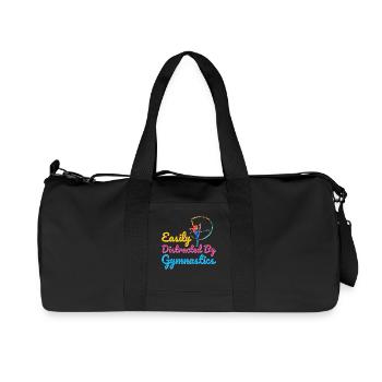 Gymnastik Training Fitness Gym - Recycelte Canvas-Sporttasche von Stanley/Stella - Schwarz - Vorne
